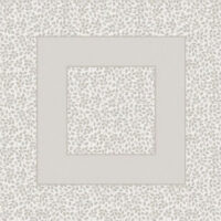 Tessitura artistica chierese, tovaglietta foglioline cm 90x 90 ecru/greggio