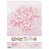 Asciugapiatti "gemme" rosa,  f.lli graziano