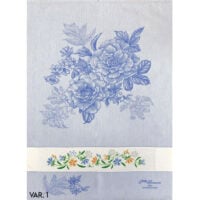 Asciugapiatti "peonie" brina 1,  f.lli graziano