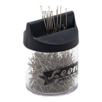 Portaspilli magnetico con spilli acciaio temperato nichelato n°7/gr 30
