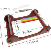 Ttpe15a Telaio tessitura per perline cm 28 x 18