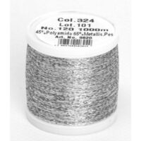Madeira metallic argento 342 n°120, mt 1000  art.9820