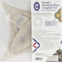 Double wedding ring template set cm 43, marti michell 8017