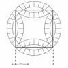 Double wedding ring template set cm 43, marti michell 8017 - immagine 2