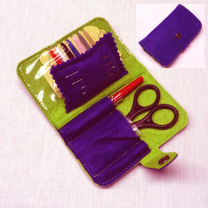 Seta ovale nm 1/16 au ver a soie, kit 6 rocchetti  VIOLET