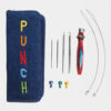 Punchneedle set knitpro con aghi intercambiabili mm 2-3-4-5