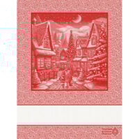 Asciughino chierese " Paesaggio 2024" cm 49 x 69