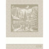 Asciughino chierese " Paesaggio 2024" cm 49 x 69 - immagine 2