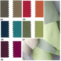 tessuto similpelle "alcantara" doubleface altezza cm 140, vendita a multipli di cm 50