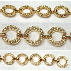 Catenella per borsetta victoria argento, prym 615242