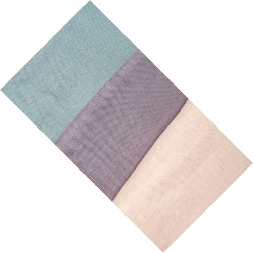 Lino deruta graziano altezza cm 180 (9x9 fili) verde acqua-glicine-cipria, vendita a multipli di 50 cm