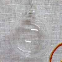 Pallina vetro trasparente mm 50