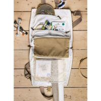 Tote bag, DMC Eco-Vita kaki/ecrù