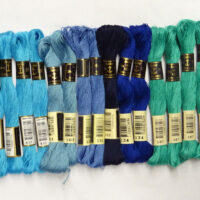 Kit 16 ricamo anchor 25, matassina 30 mt