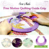 free motion quilting guide grip/guide per  trapuntatura, sew mate