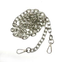 Catenella per borsetta cm 115, metallo colore oro-argento