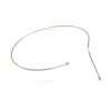 Collier doppio anello struttura in acciaio - immagine 2