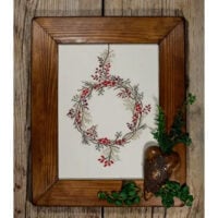 Red wreath (Winter),  collezione 36/2024 , Renato Parolin