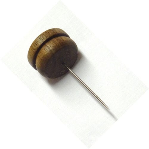 Calamita con base piatta e spillone in legno - immagine 2