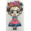 Decorazione-toppa "Frida Kalho" cm 22