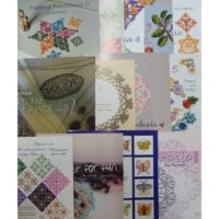 Tatting fantasia kit 13 libri, iris niebach