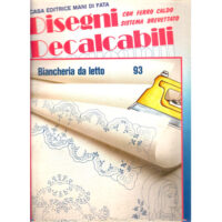 Decalcabile 93: biancheria da letto