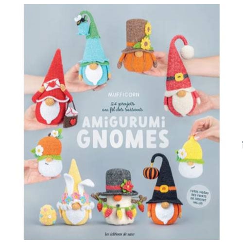 U304 Amigurumi gnomes - Mufficorn - gli gnomi più felici
