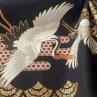 Airone oro fondo nero, Naka vendita a multipli di cm 50