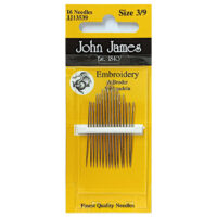 Aghi john james embroidery con cruna lunga n° 3/9