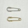 Spilla cm 2,8 x 1 colore oro o argento - immagine 2