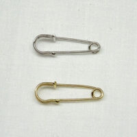 Spilla cm 2,8 x 1 colore oro o argento