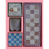 Granny squares in bobbin lace, Christine Mirecki