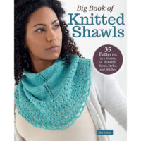 big book of knitted shawls, Jen lucas