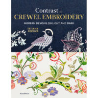 Contrast in Crewel embroidery, Tatiana Popova