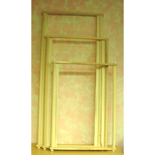 Tri192 Telaio a rullo Castello in faggio con fettuccia e altezza regolabile.