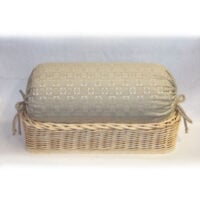 Tombolo con imbottitura segatura e cestino di cm 35, rombetti