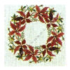 gerda bengtsson vildvin/ghirlanda vite americana cm 15 x 15 kit 17-3323/10