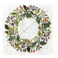 gerda bengtsson Bittersod natskygge/ghirlanda di belladonna e solanum cm 15 x 15 kit 17-3323/07