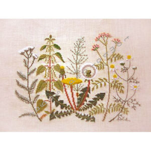 gerda bengtsson Bittersod natskygge/ghirlanda di belladonna e solanum cm 15 x 15 kit 17-3323/07