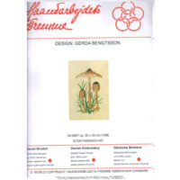 gerda bengtsson stor parasolhat/fungo cm 20 x 30