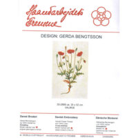 gerda bengtsson  valmue/papaveri cm 35 x 52 kit 30-2898