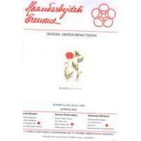 gerda bengtsson  cornvalmue/papavero cm 40 x 29 kit 30-6036