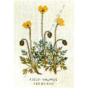 Danish flower thread/ cotone danese colorato haandrbejdets Fremme