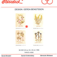 gerda bengtsson agersnerle/campanelle cm 20 x 30 kit 30-4551