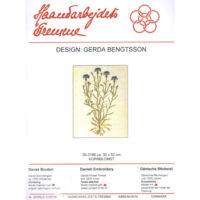 gerda bengtsson  kornblomst/fiordalisi cm 35 x 52 kit 30-3168