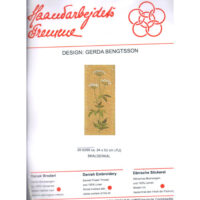 gerda bengtsson  scalderkal/ombrelli bianchi cm 24 x 55 kit 30-5299