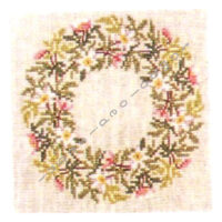 gerda bengtsson anemone/ghirlanda di anemoni cm 15x15 kit 17-3323/04