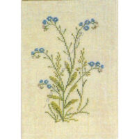gerda bengtsson eng-forglemmigej/nontiscordardime cm 15 x 21 kit 30-5971