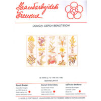 gerda bengtsson snapseurter/erbario cm 42 x 66 kit 30-4549