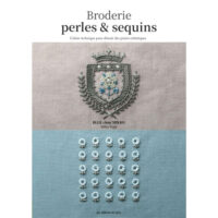 broderie perles & sequins, blue chou mikkp-miho fujii